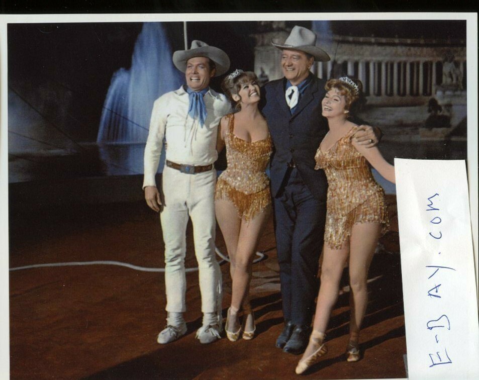 JOHN WAYNE  7X10 CUT DOWN PHOTO B8140