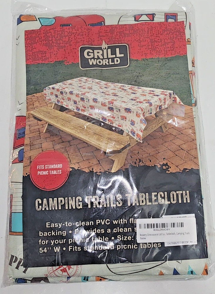 Direcsource Ltd Camping Tablecloth Camping Trails