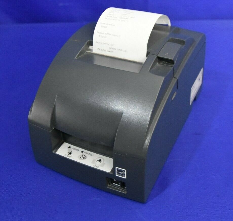 MICROS/EPSON IDN -  TMU220B AUTO CUT KITCHEN PRINTER Good Used Condition