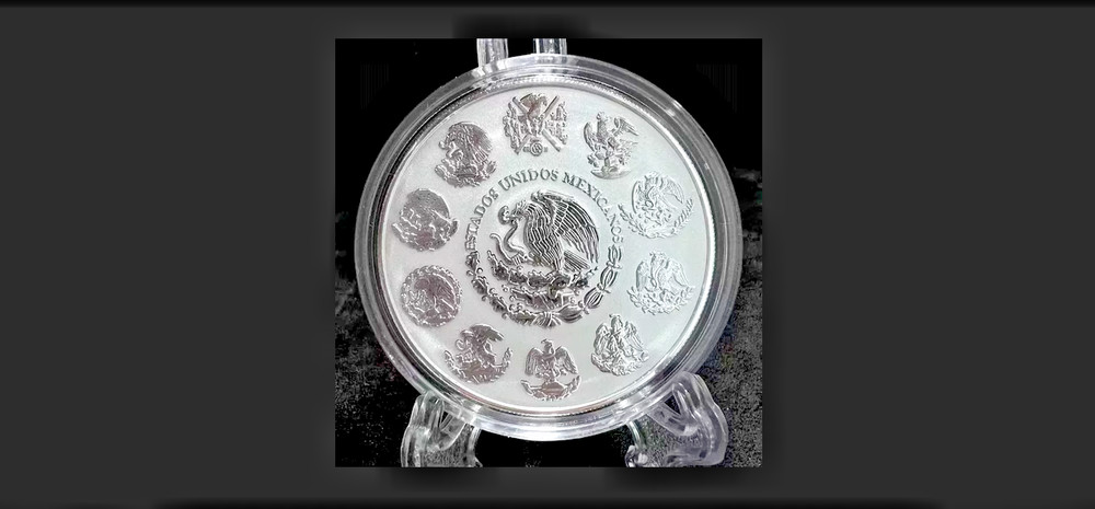 2 Onzas Plata libertad 2022 Mexico