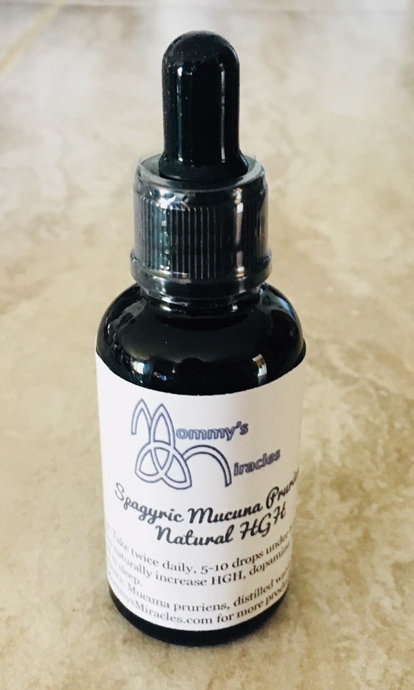 Spagyric Mucuna Extract- Herbal Tincture, 1oz