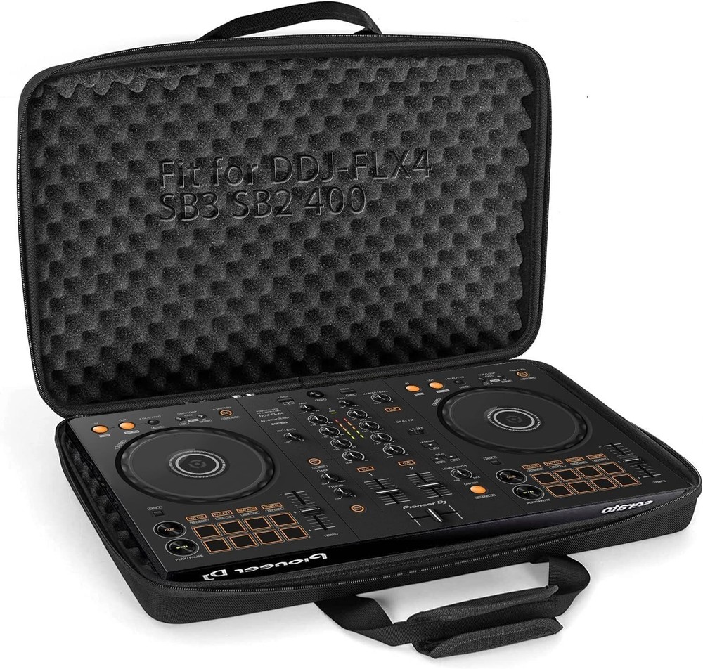 Stylish Travel Case for DDJ Controllers with Argyle Pattern and Buffer Sponge