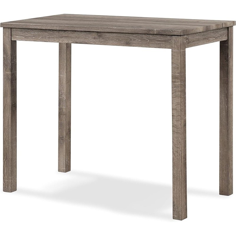 Counter Height Dining Set Table W/ Tufted Stools Soft Upholstered Foam Padding