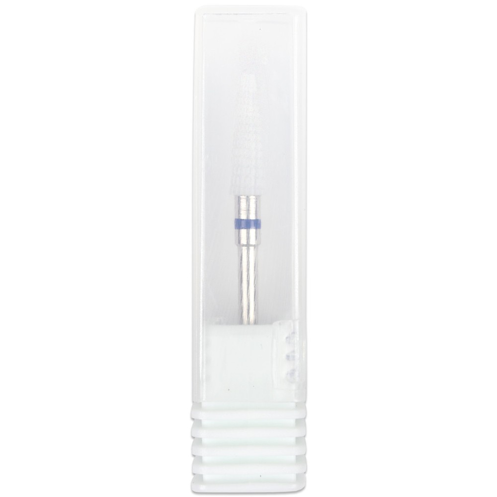 Professional 3/32" Shank Size White Small Cone Ceramic Nail Drill Bit