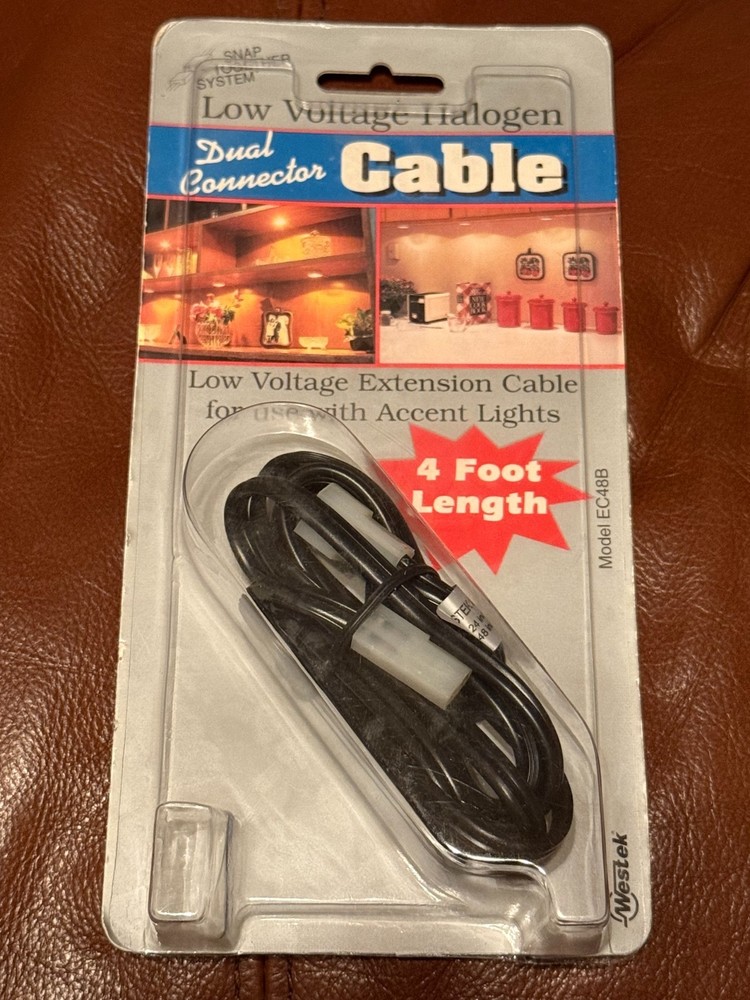 Westek Dual Connector Cable (Low Voltage Halogen)