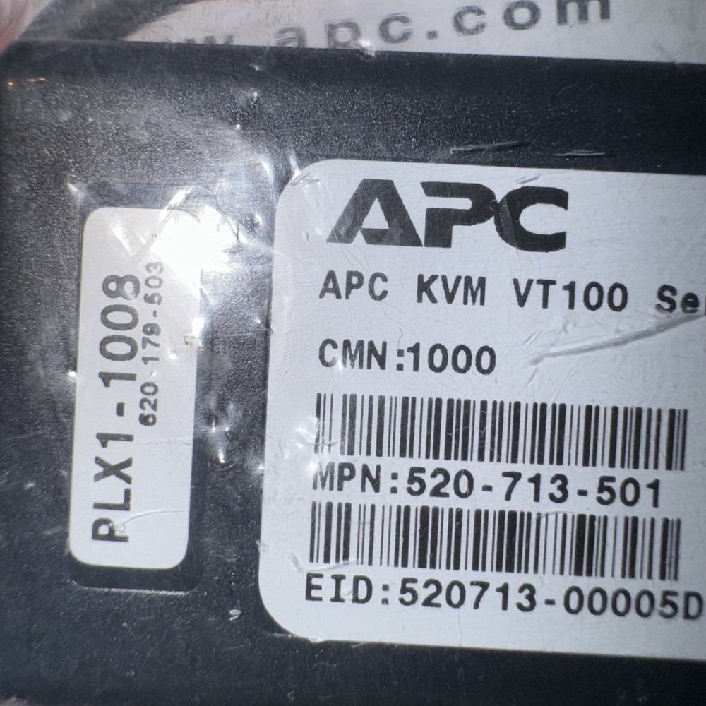APC AP5636 KVM VT100 Serial Server Module