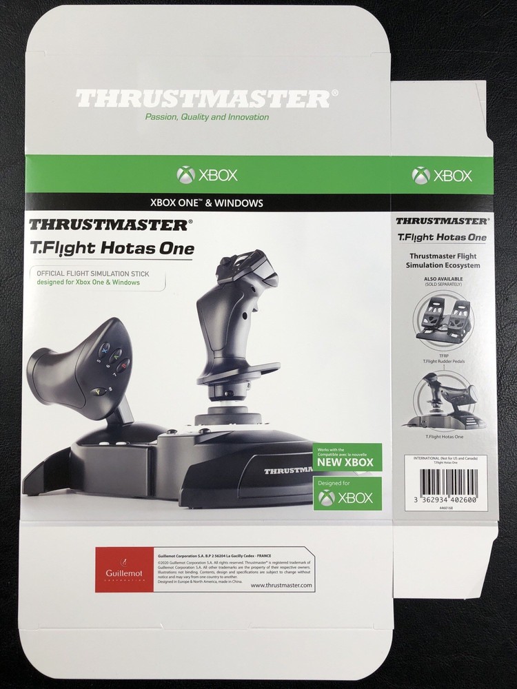 Thrustmaster PlayStation Xbox Wheel & Sticks - Store Use Display Boxes Only