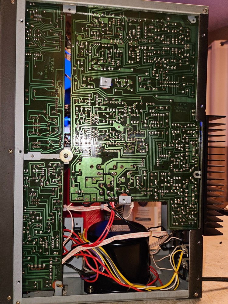 TEAC BX-550 Integrated Amplifier - Fully Serviced, Recapped, L.E.D. lamp