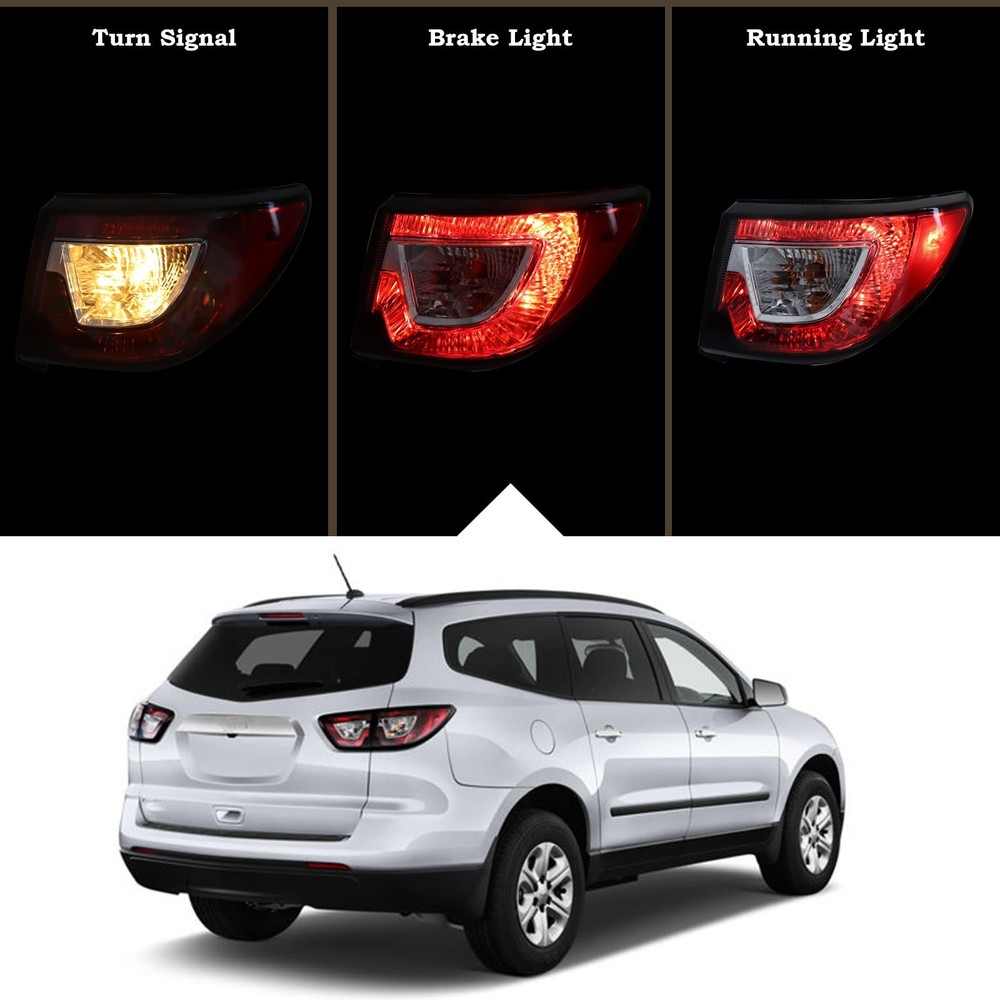 KAMDKI Right Passenger Side Tail Light Assembly