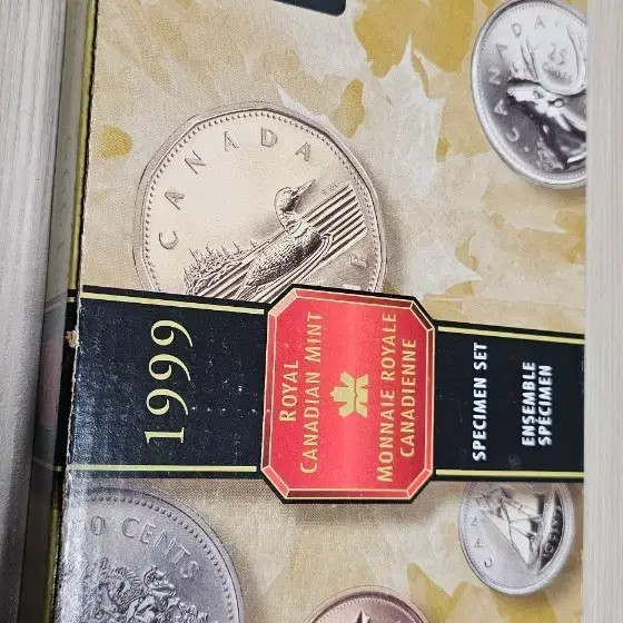 1999 Canada Coin Set - 7 Different Coins Official