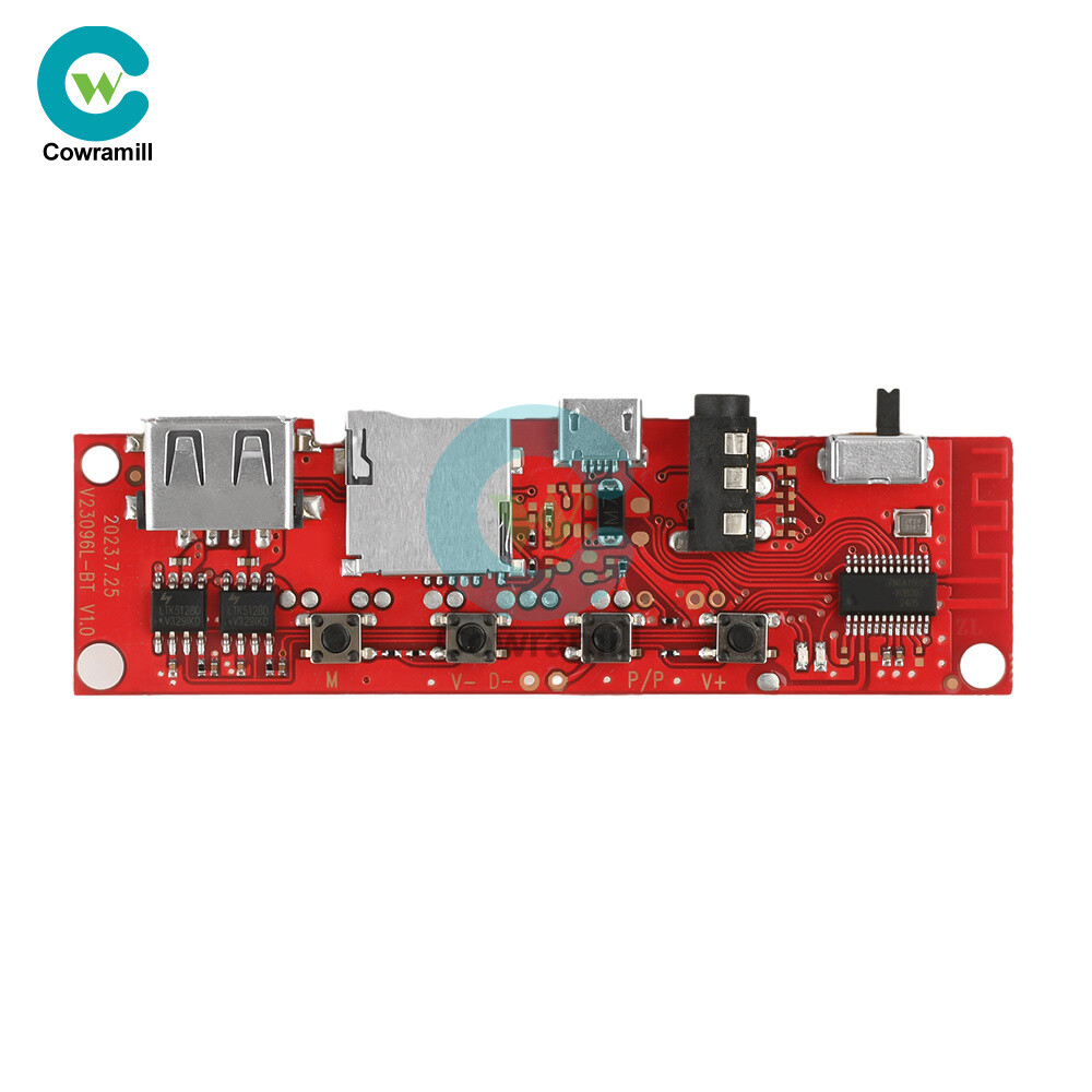 Multifunction Bluetooth Audio Circuit Amplifier Board Module V96 Bi-Amplifier