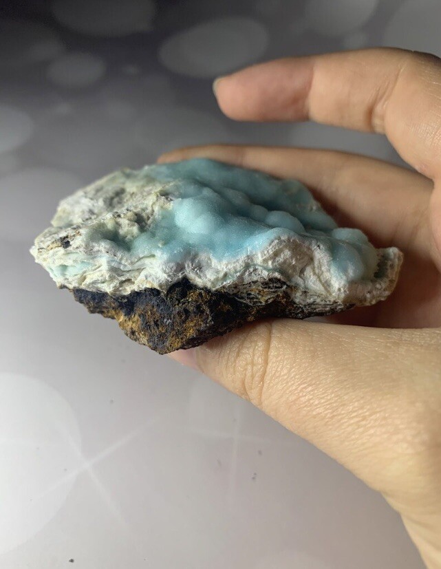 Hemimorphite Raw Specimen, Rare Crystals