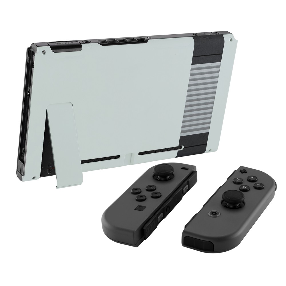 Console Back Plate Replacement Shell Case Classics NES Style for Nintendo Switch