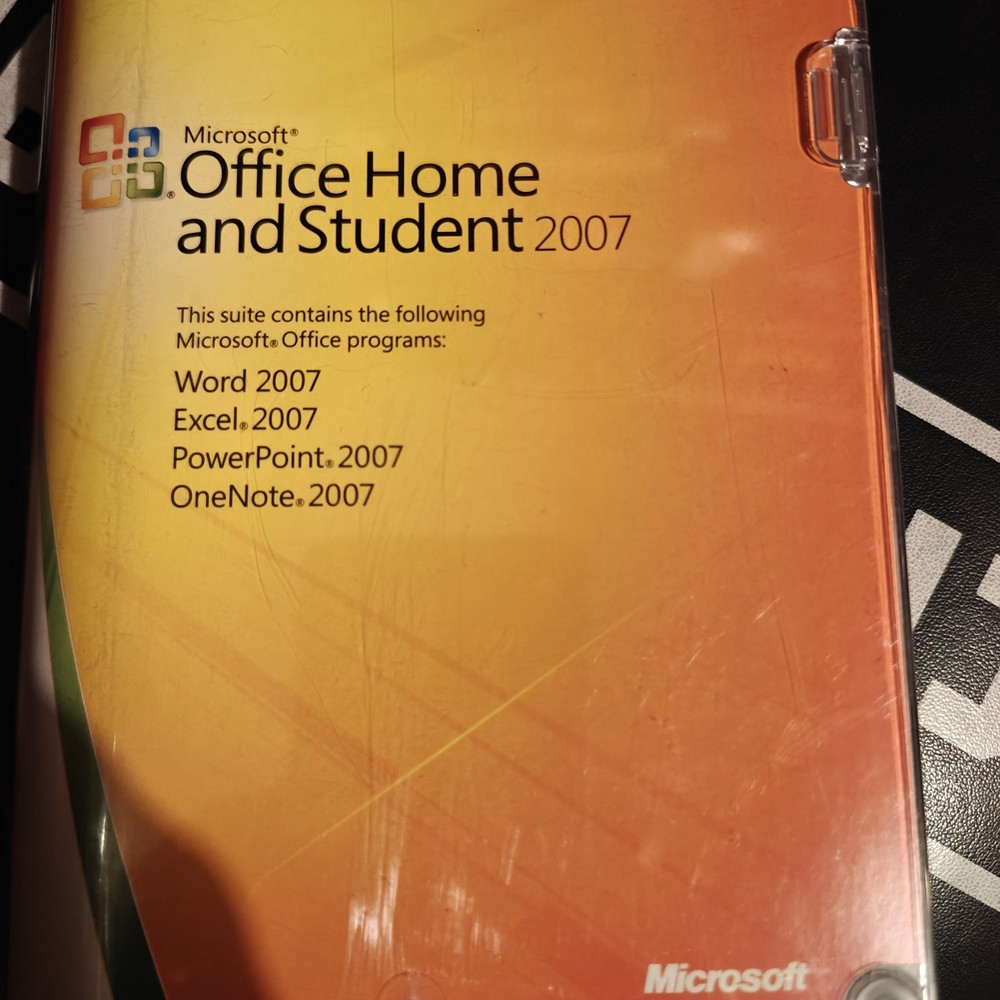 Microsoft Office Home and Student 2007 With Key