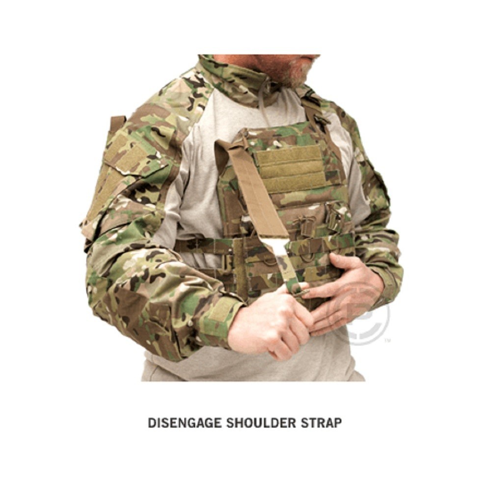 Crye Precision - JPC E-Doff Kit - Coyote Tan