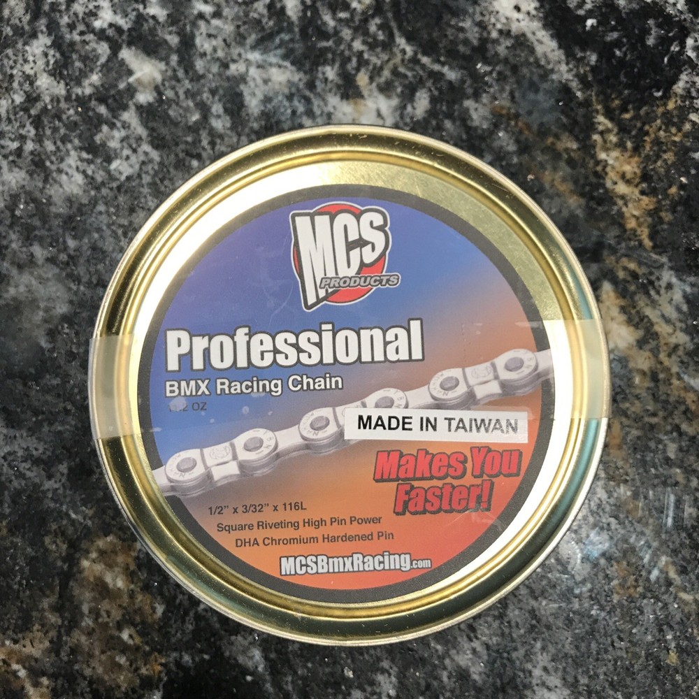 MCS Professional BMX race chain 116L