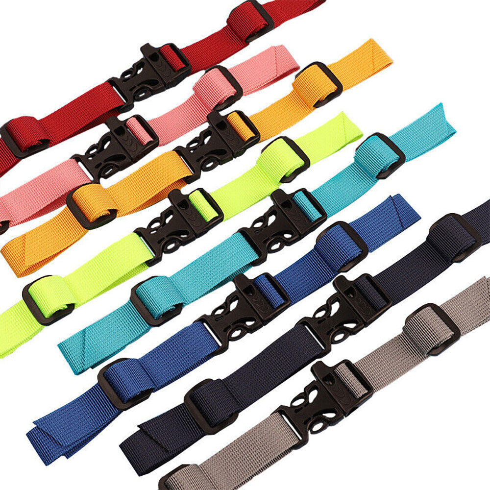 Adjustable Backpack Sack Bag Webbing Sternum buckle Clip Strap Chest Harness #