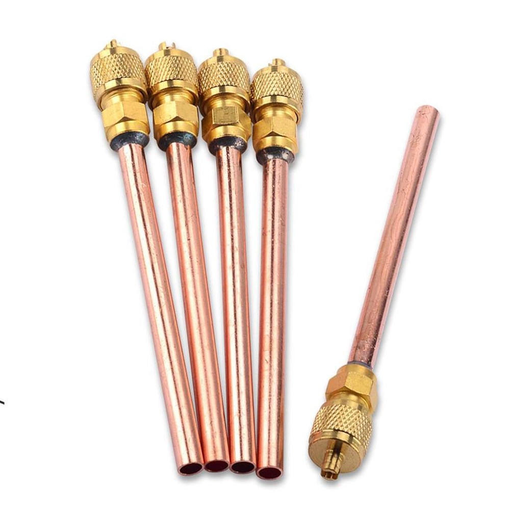 20pcs Service/Access Valve 1/4" SAE *1/4" OD *2.75" Stem Core Refrigeration Set