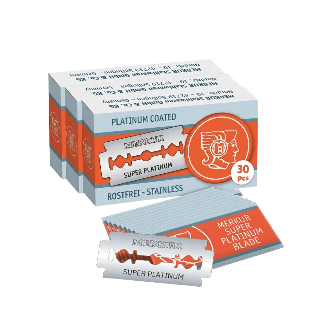 SUPER Double Edge Razor Blades, 30 Count