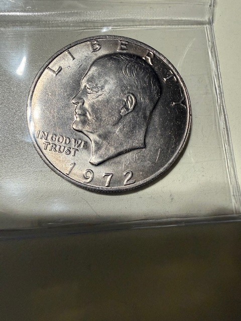 Clad 1972 Ike $ set