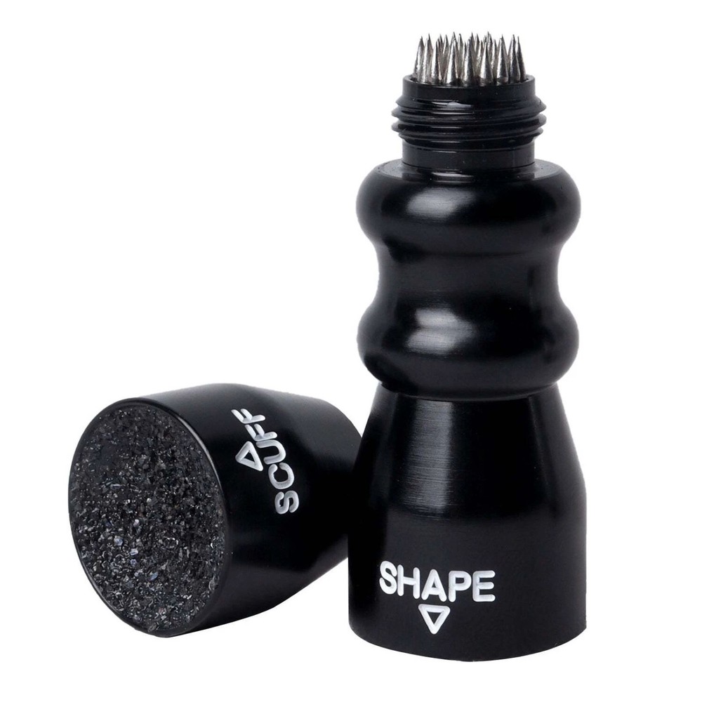 Alloy Multifunctional Billiard Pool Cue Tip Tool Scuffer Shaper Aerator Tip