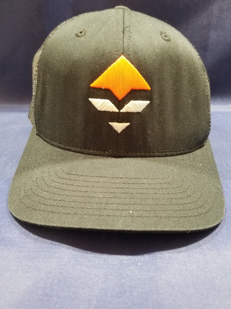 Go Hunt Logo Hat Black Trucker Mesh Adjustable Snapback Cap (0010)