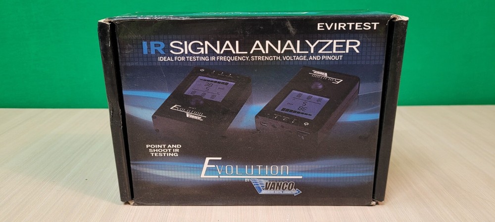 Vanco Evolution IR Signal Analyzer, Frequency, Strength, Voltage & Pinout NEW