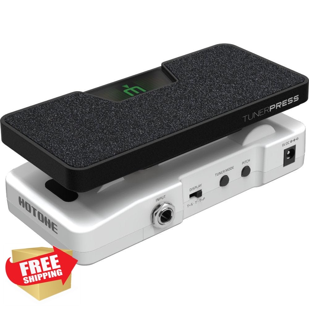 Hotone Press Tuner Volume Expression Pedal Guitar Accessories