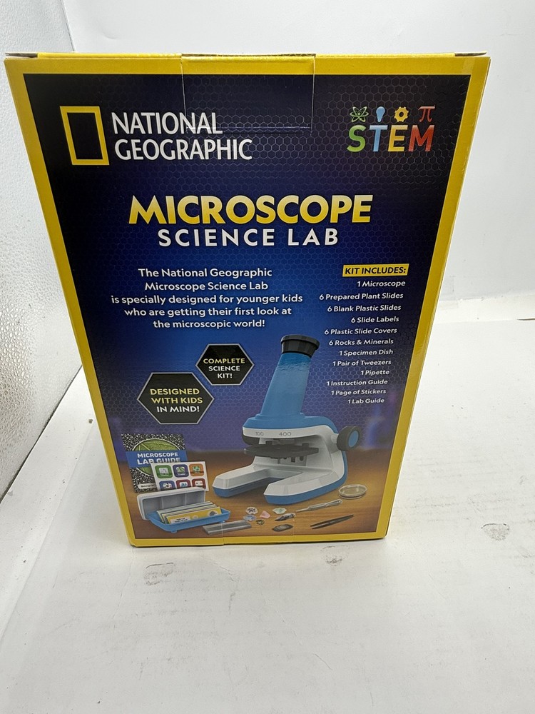 NATIONAL GEOGRAPHIC Microscope for Kids, 400x