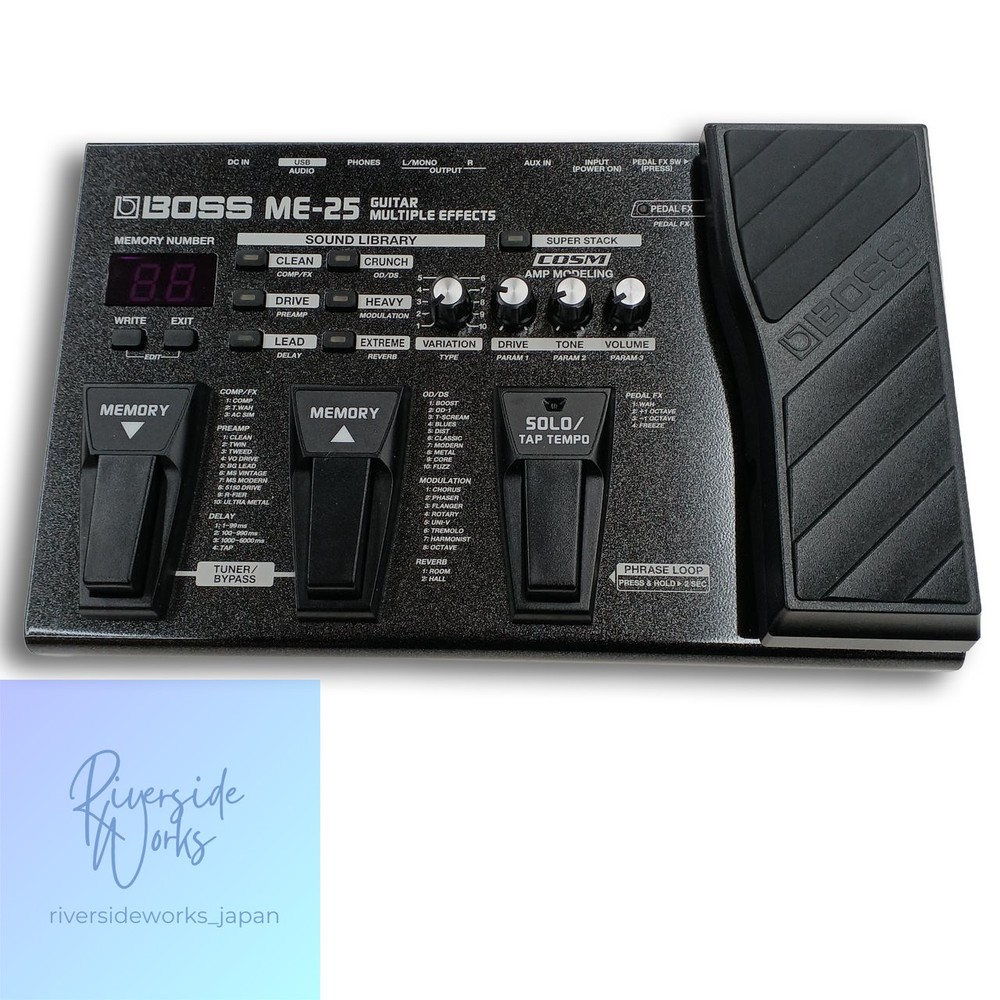 BOSS ME-25 Multi-Effects Processor - Excellent Condition JP