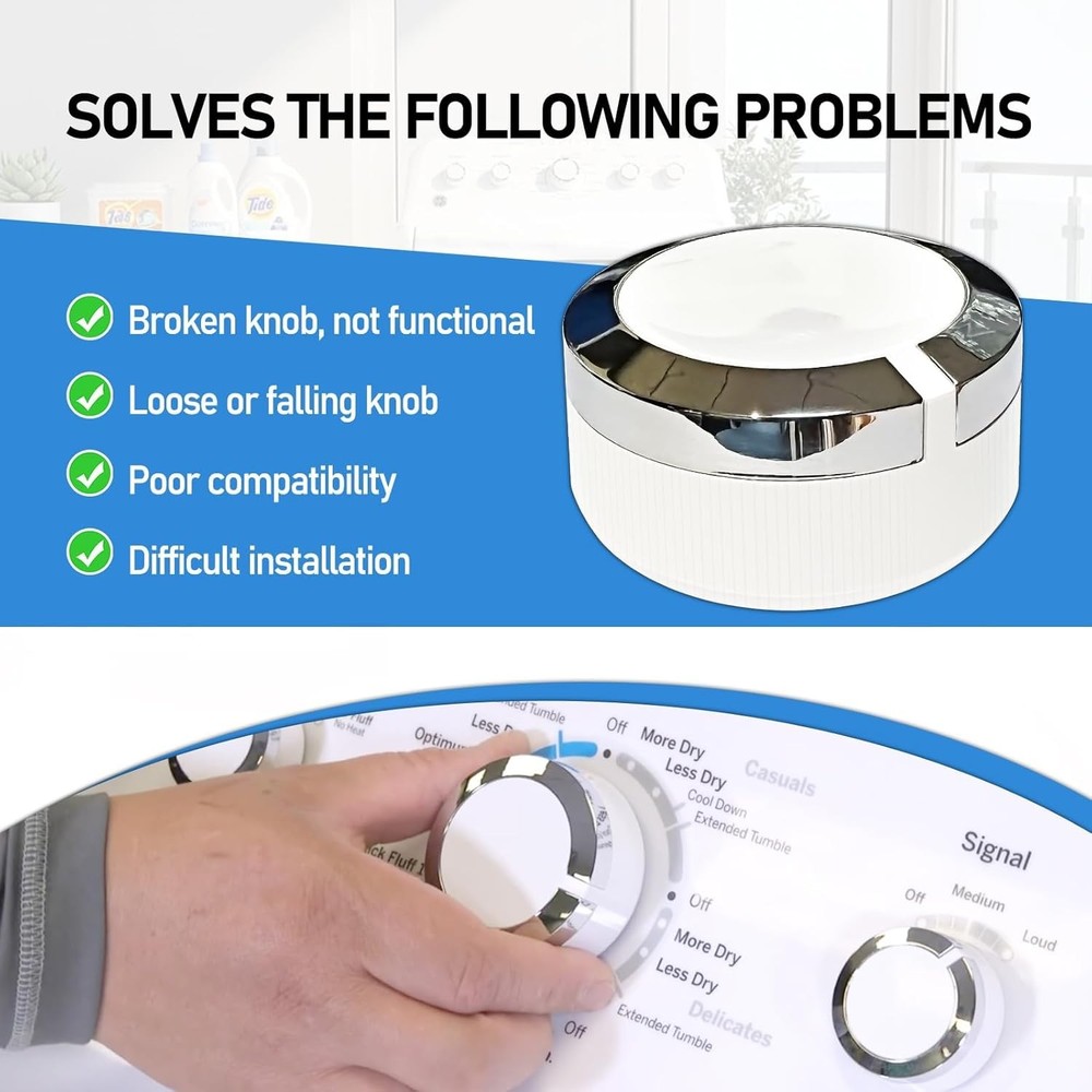 Dryer Timer Control Knob Replacement