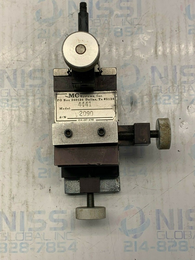 MC SYSTEMS 4441 (R) Probe Micro-positioner Right Hand Side