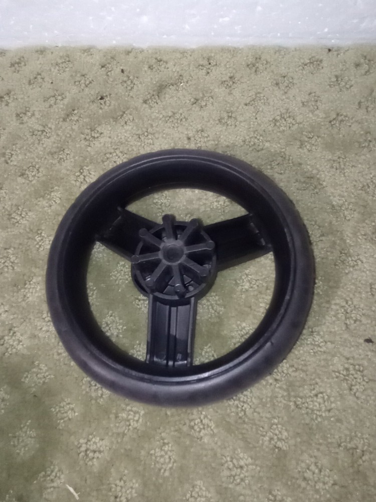 Delta double stroller rear single wheel. Size 5-1/4"