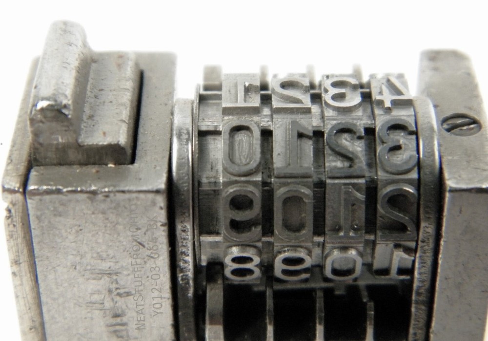 WETTER / ATLANTIC NUMBERING MACHINE, REVERSE, FOUR-DIGIT, PRINTER'S INSERT