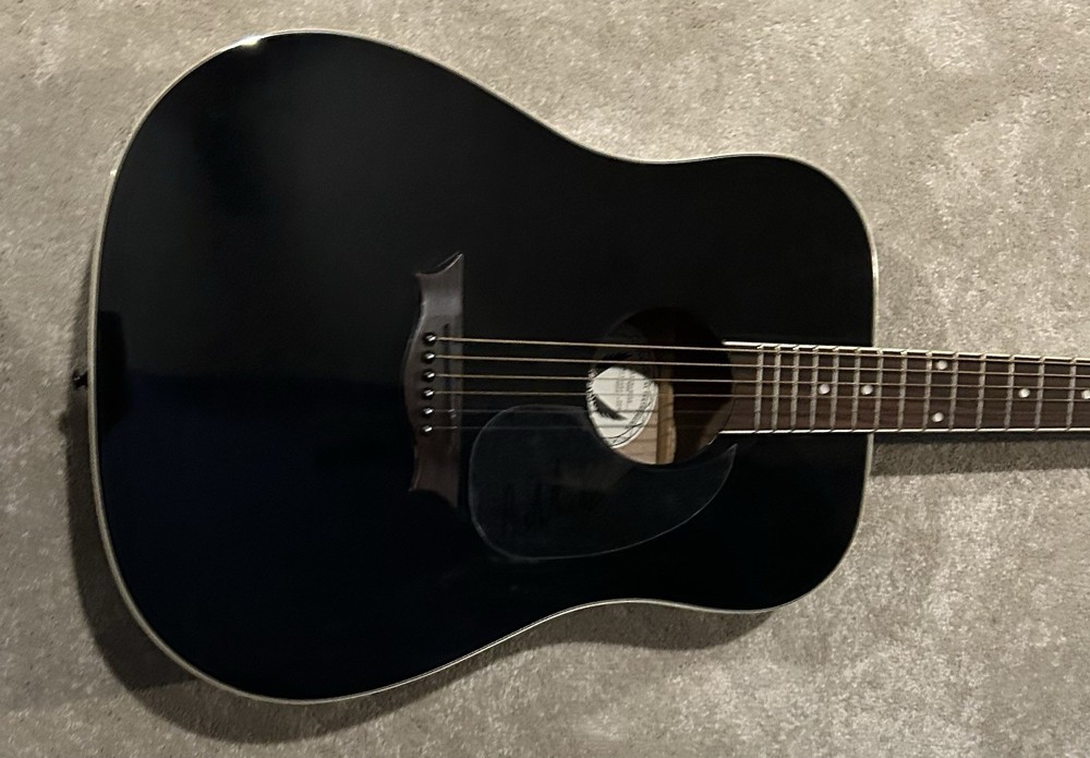 Nathaniel Rateliff Signed Guitar Autographed