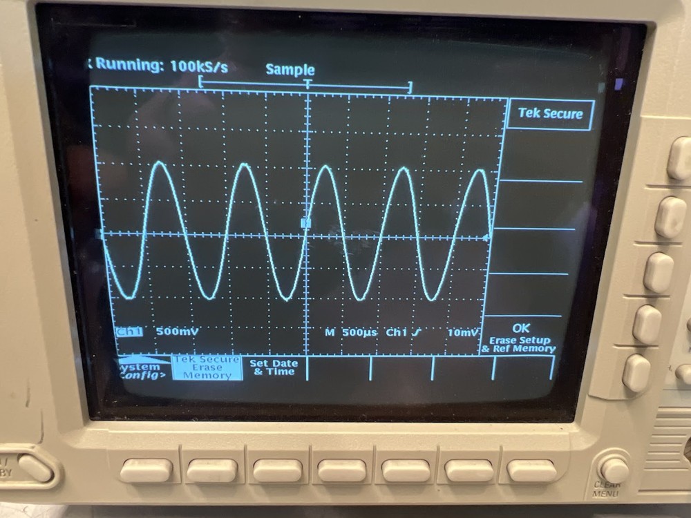 Tektronix TDS 540 Four Channel Digitizing Oscilloscope