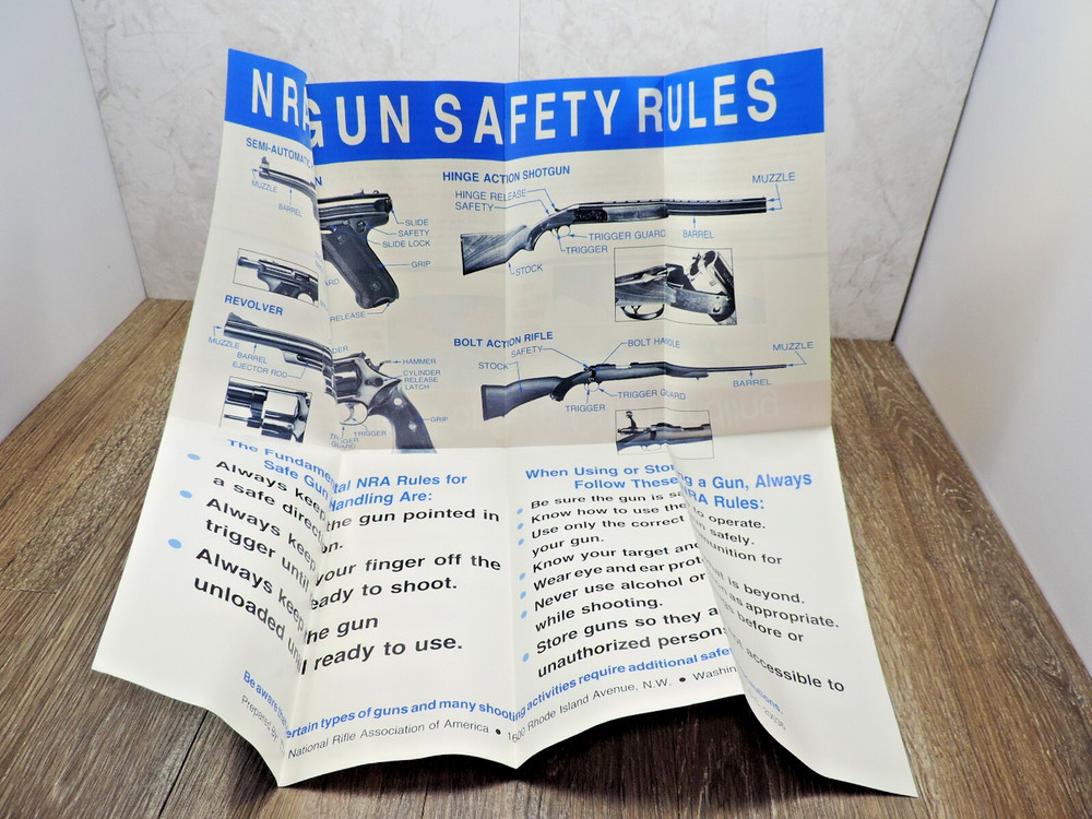 NRA Gun Safety Rules