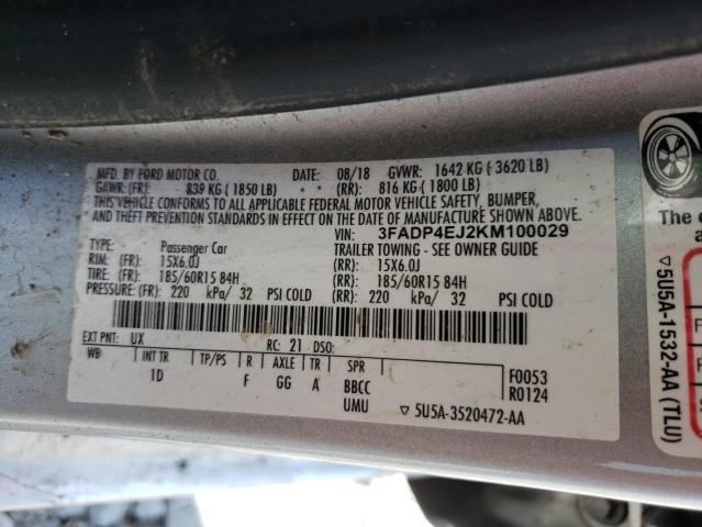 Info-GPS-TV Screen Display 4.2" Screen Fits 18-19 FIESTA 878655