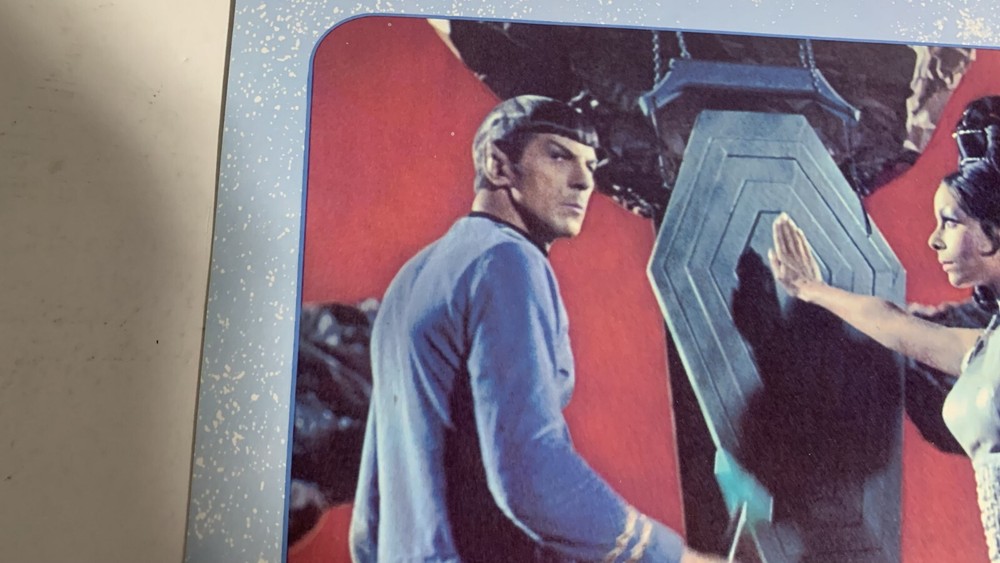 Spock and Tepring 1966 STAR TREK Picture