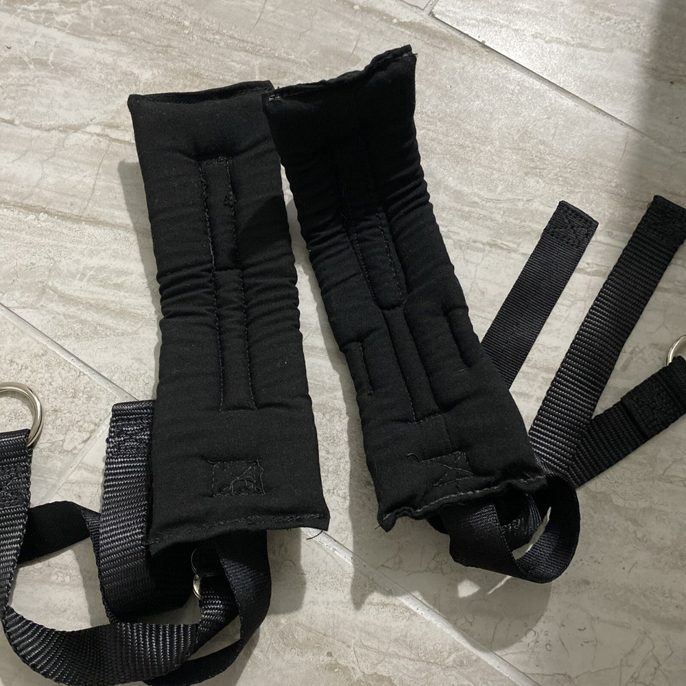 PYROTECT ARM RESTRAINTS BLACK SFI Spec 3.3