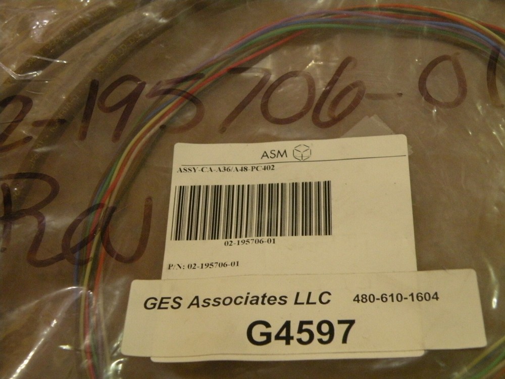 ASM Cable Assembly 02-195706-01 ASSY-CA-A36/A48-PC402