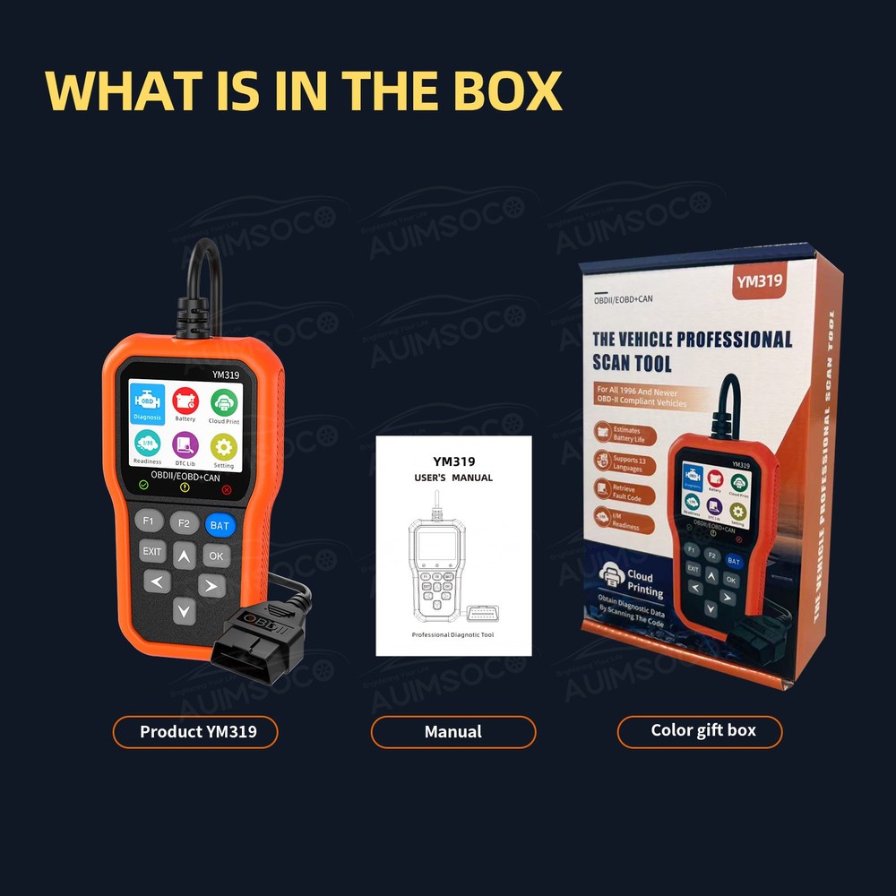 For RAM 1500 2500 3500 OBD2 Scanner Code Reader Full System Diagnostic Scan Tool