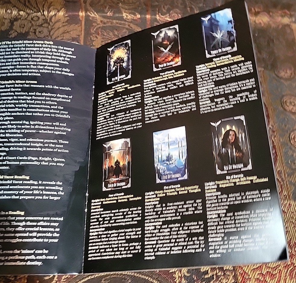 Grimfel Tarot Deck + Booklet - Adam F Sparkes