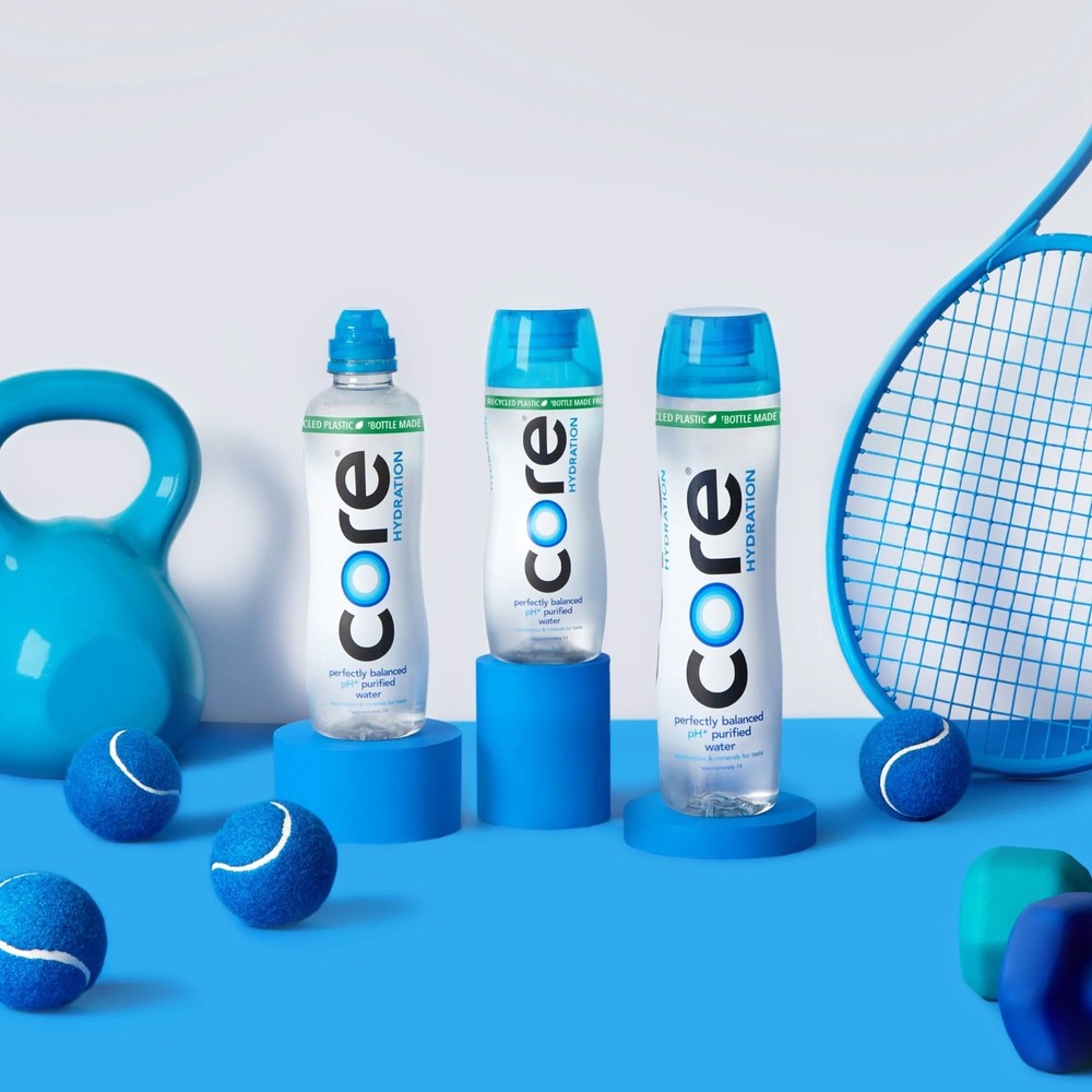 CORE Hydration pH Balanced Water 0.5L Bottles (12 Count Total) Electrolyte Water
