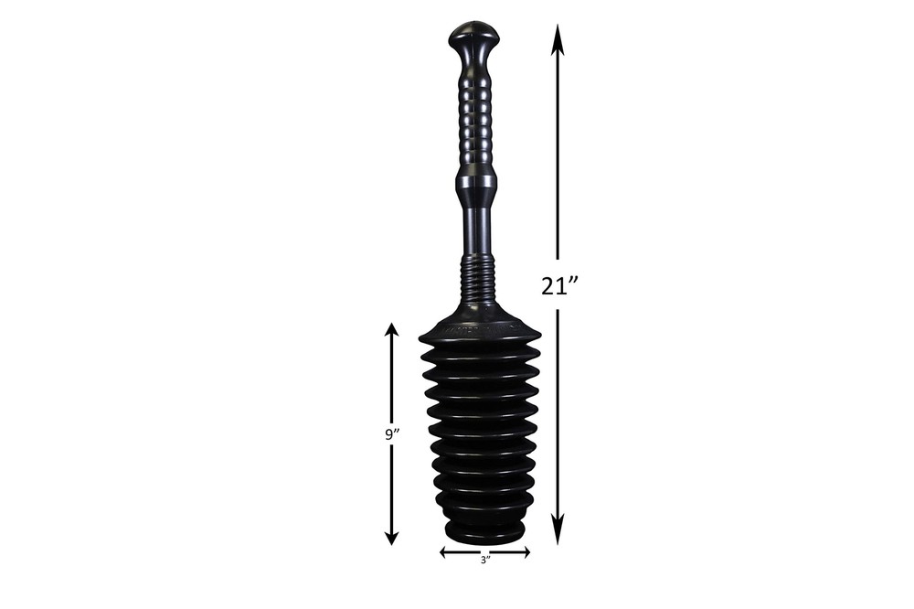 MP500-3, heavy duty plunger for commercial and residential use