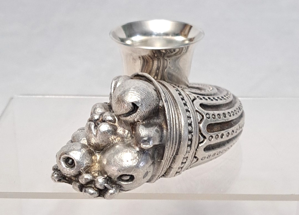 Antique Reed & Barton 263 Silver Plated Small Cornucopia Candlestick Holder EUC!