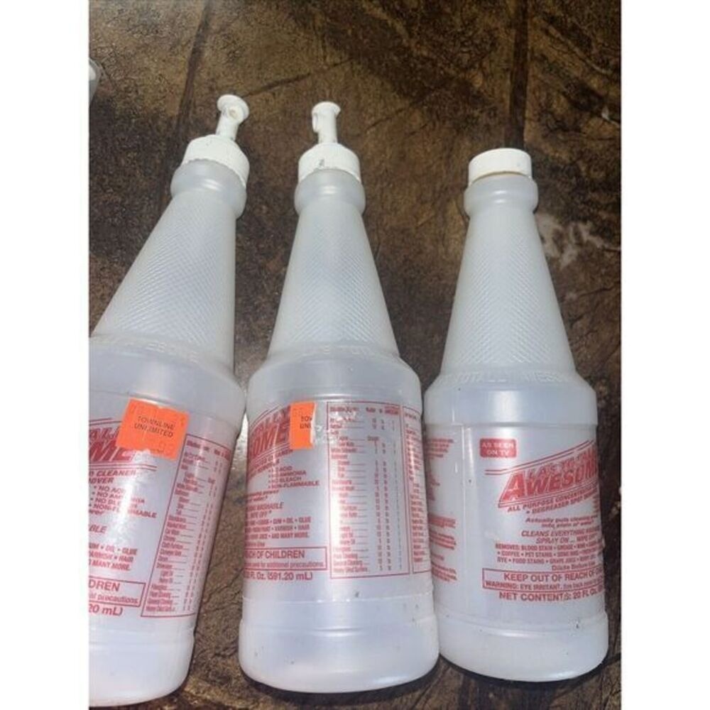 Plastic Spray Bottles with Triggers 20 Oz Empty (5 Pack) Tested Work Amazing!