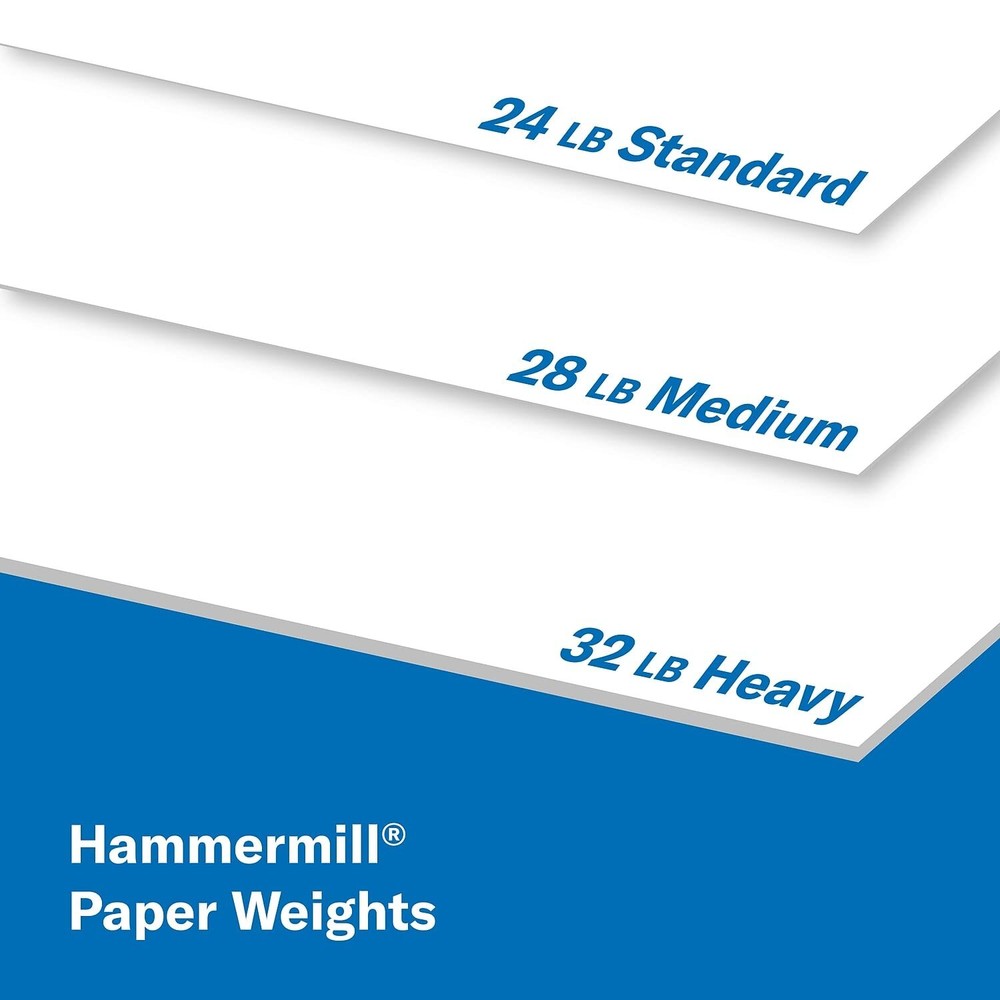 Hammermill Premium Multi Purpose Copy Paper 5 Ream 2500 Sheets White 20lb