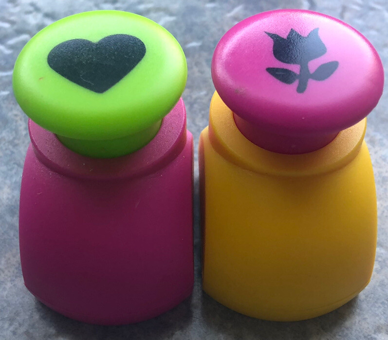 Decorative Hole Punches Scrapbooking Flower & Heart Design