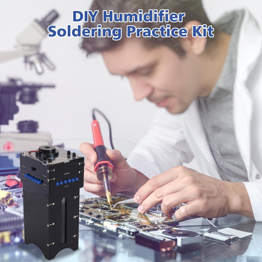 MIOYOOW DIY Humidifier Soldering Practice Kit, Electronics Project with Time ...